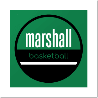 marshall basketball Posters and Art